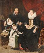 Cornelis de Vos Zelfportret van de kunstenaar en zijn familie oil